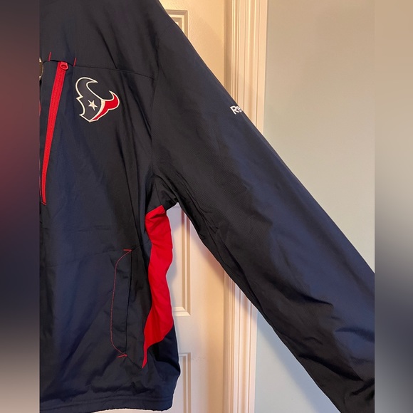 Houston Texans Vintage 2010 Fleece Lined Coat - Size L - NEW w/tags - Picture 5 of 8